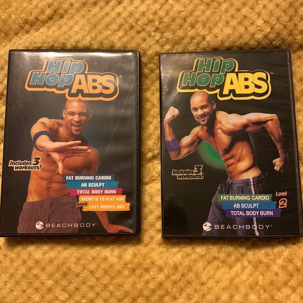Beachbody Hip Hop Abs Shaun T! 4-DVD SET. Great condition. Level 1 & 2. - Picture 3 of 7